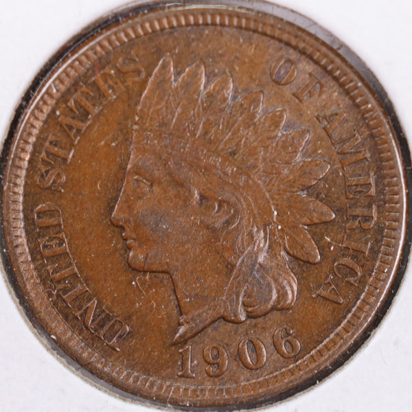 1906 Indian Head Cent, Mint State Uncirculated Coin, Store #CT0436