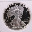 2017-W American Silver Eagle, Proof Strike, NGC Certified. Store