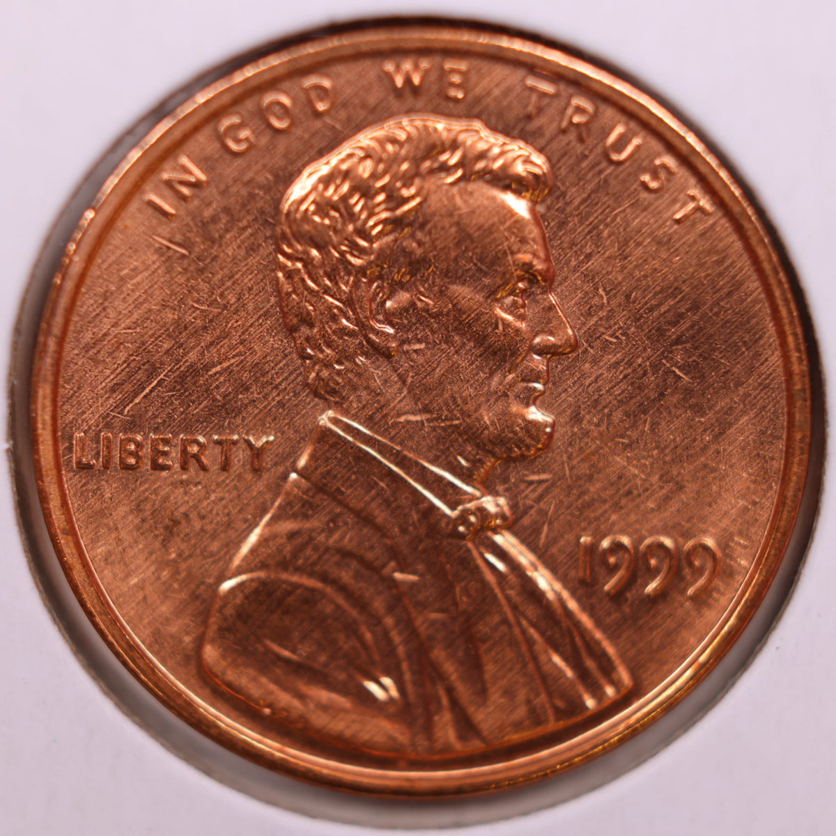1999 Lincoln Memorial Cent, Uncirculated Coin, Store #CT1776
