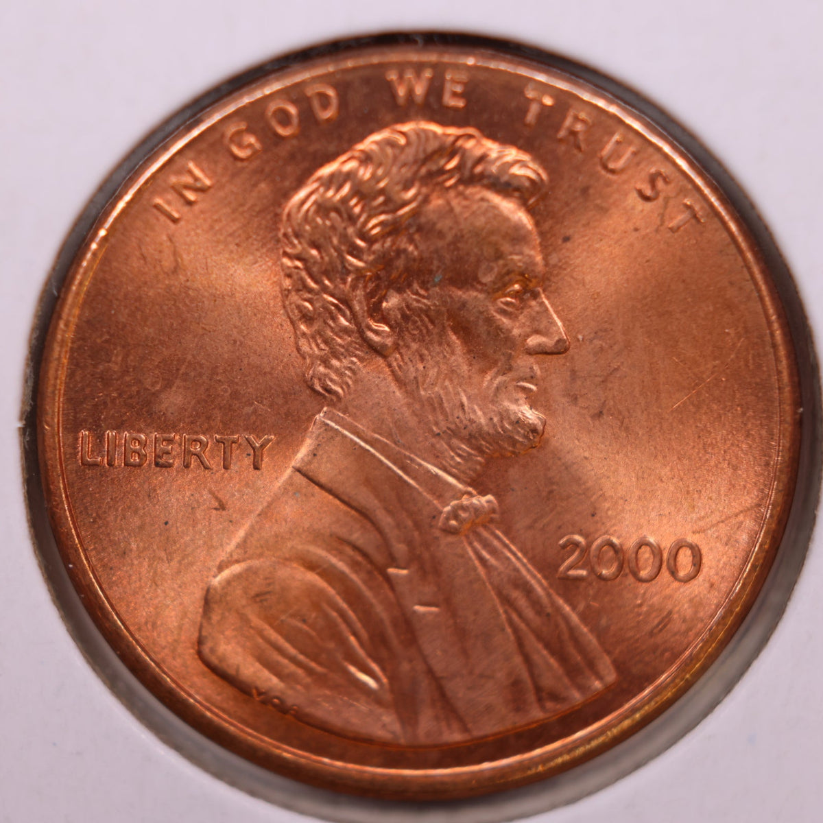 2000 Lincoln Memorial Cent, Uncirculated Coin, Store #CT1779