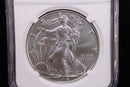 2018-W, American Silver Eagle, Burnished Strike, NGC Certified. Store