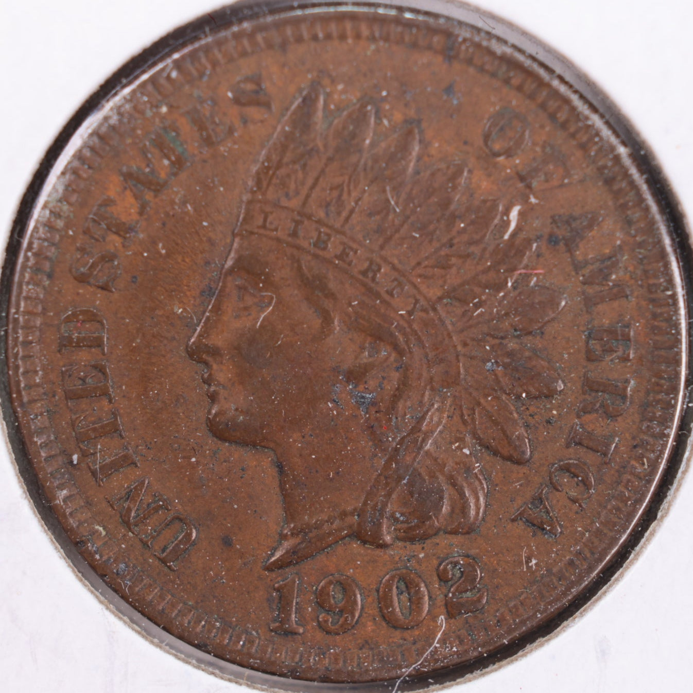 1902 Indian Head Cent, Mint State Uncirculated Coin, Store #CT0445