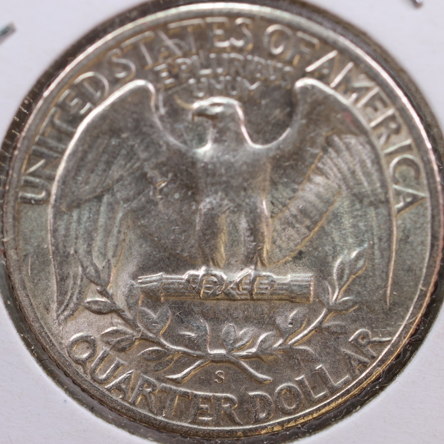 1945-S Washington Quarter, Mint State Uncirculated Coin, Store #QR1009