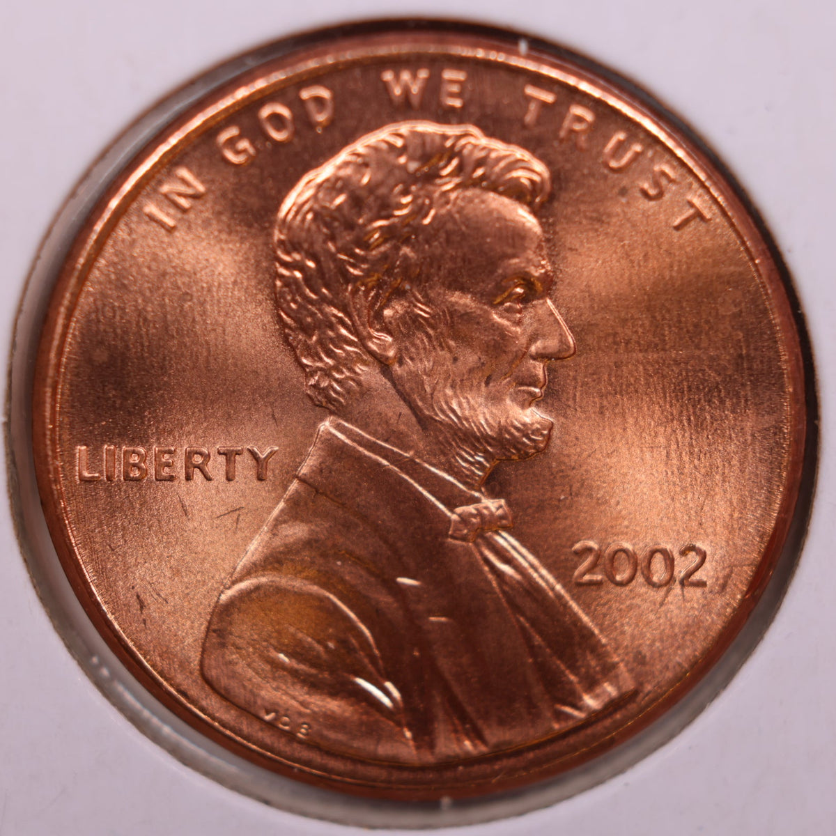 2002 Lincoln Memorial Cent, Uncirculated Coin, Store #CT1785