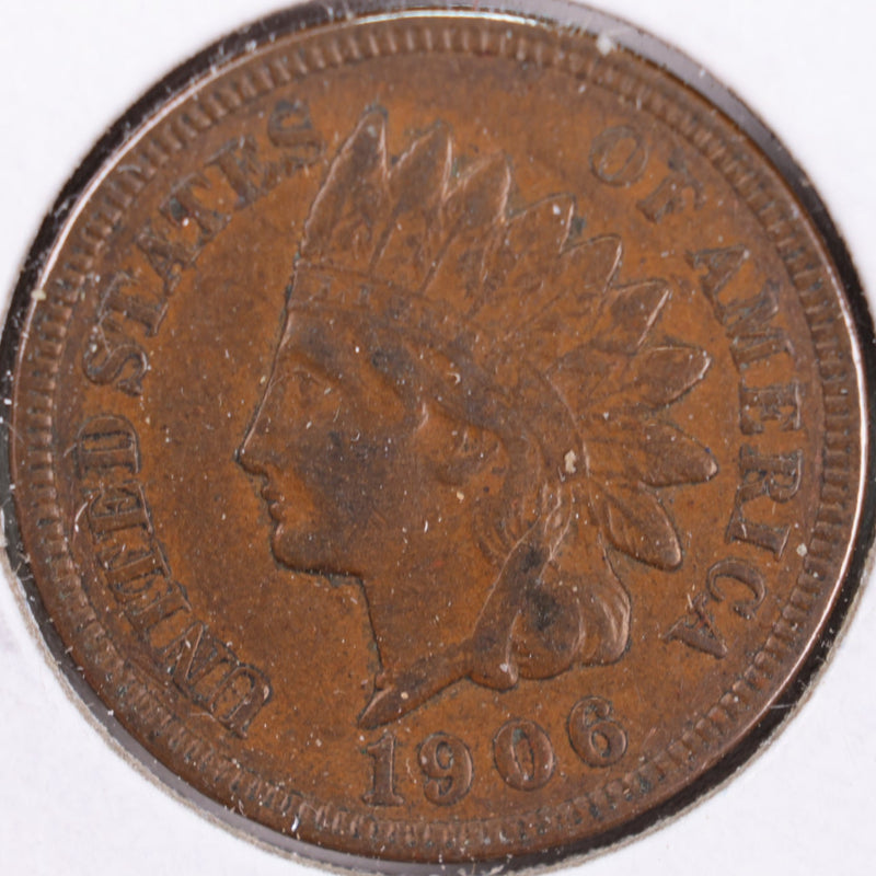 1906 Indian Head Cent, Mint State Uncirculated Coin, Store
