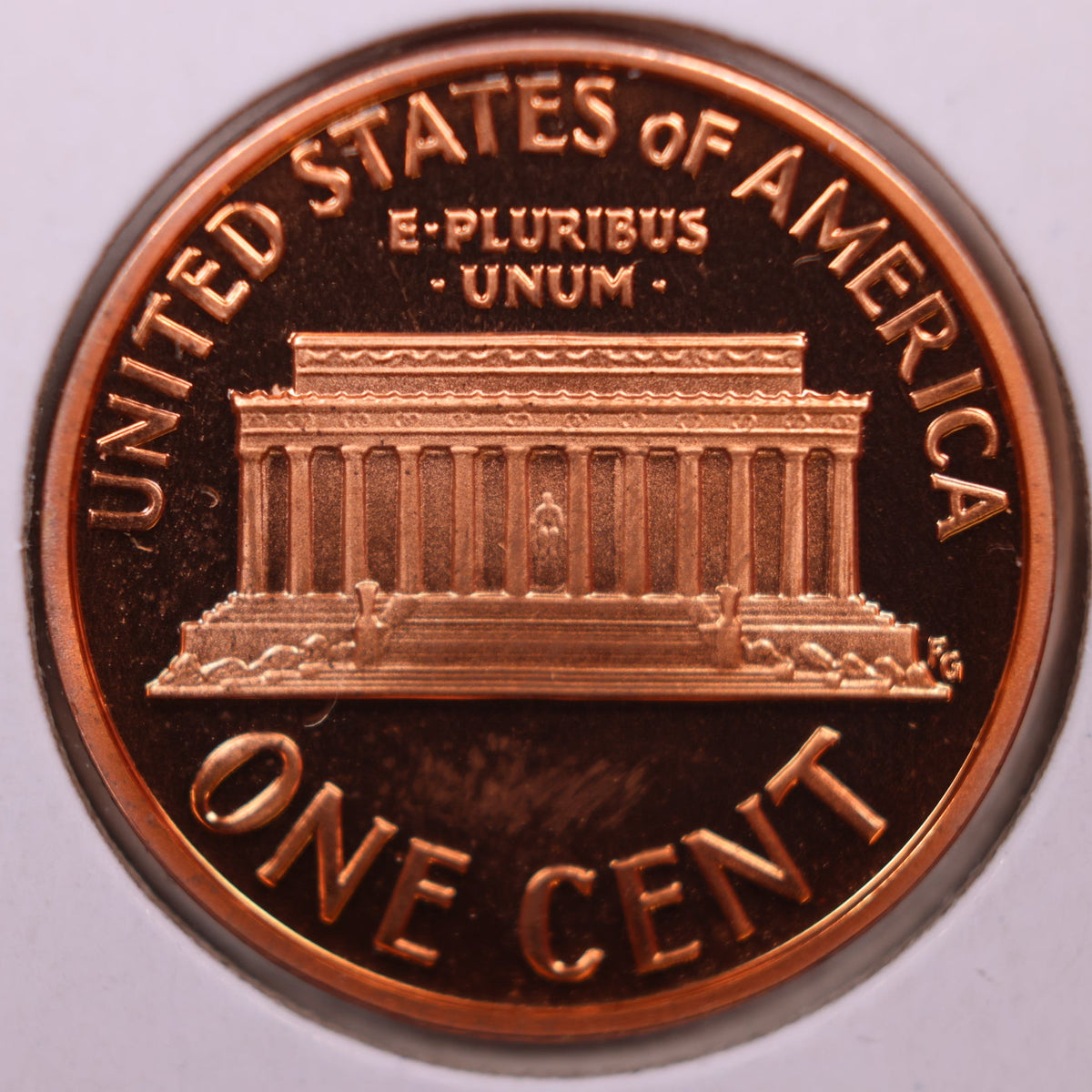 2002-S Lincoln Memorial Cent, Proof Uncirculated Coin, Store #CT1787