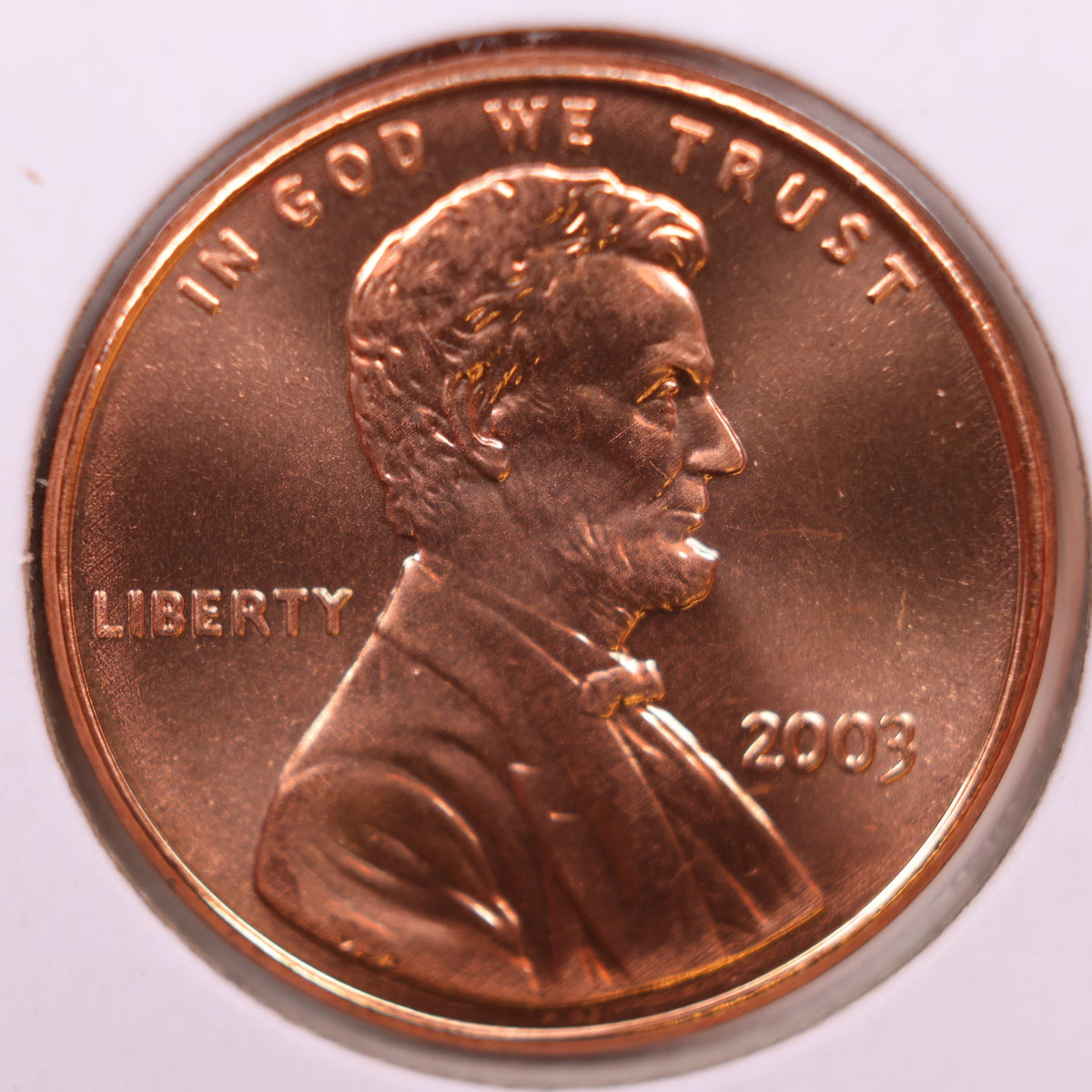 2003 Lincoln Memorial Cent, Uncirculated Coin, Store #CT1788