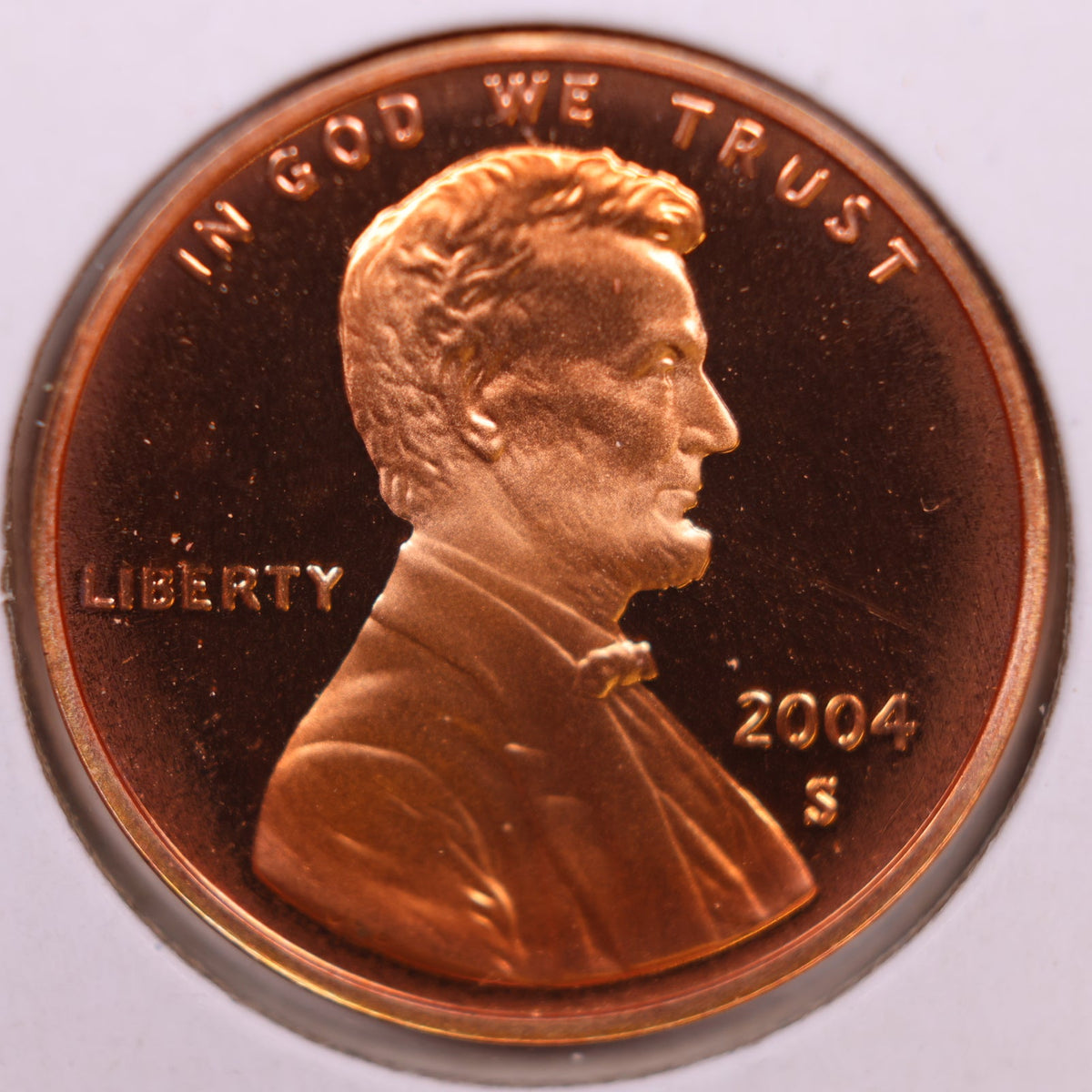 2004-S Lincoln Memorial Cent, Proof Uncirculated Coin, Store #CT1793