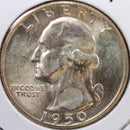 1950-D Washington Quarter, Mint State Uncirculated Coin, Store