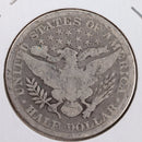 1898 Barber Silver Half Dollar, Good Circulated Coin, Store