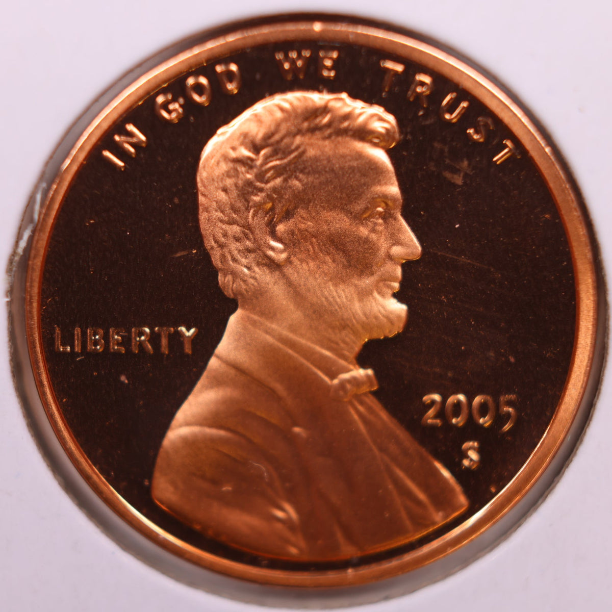 2005-S Lincoln Memorial Cent, Proof Uncirculated Coin, Store #CT1796