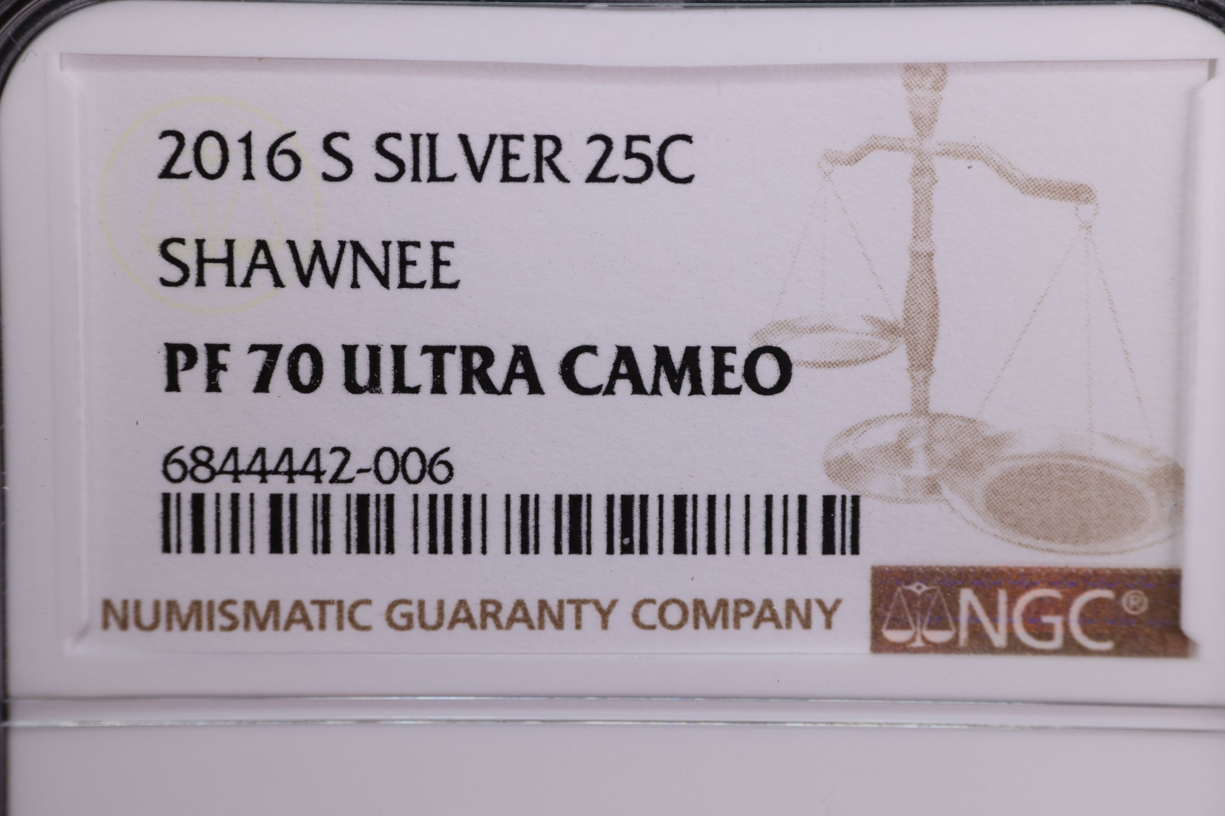 2016-S National Park Silver Proof Quarter, NGC Certified, Store Sale #230826052