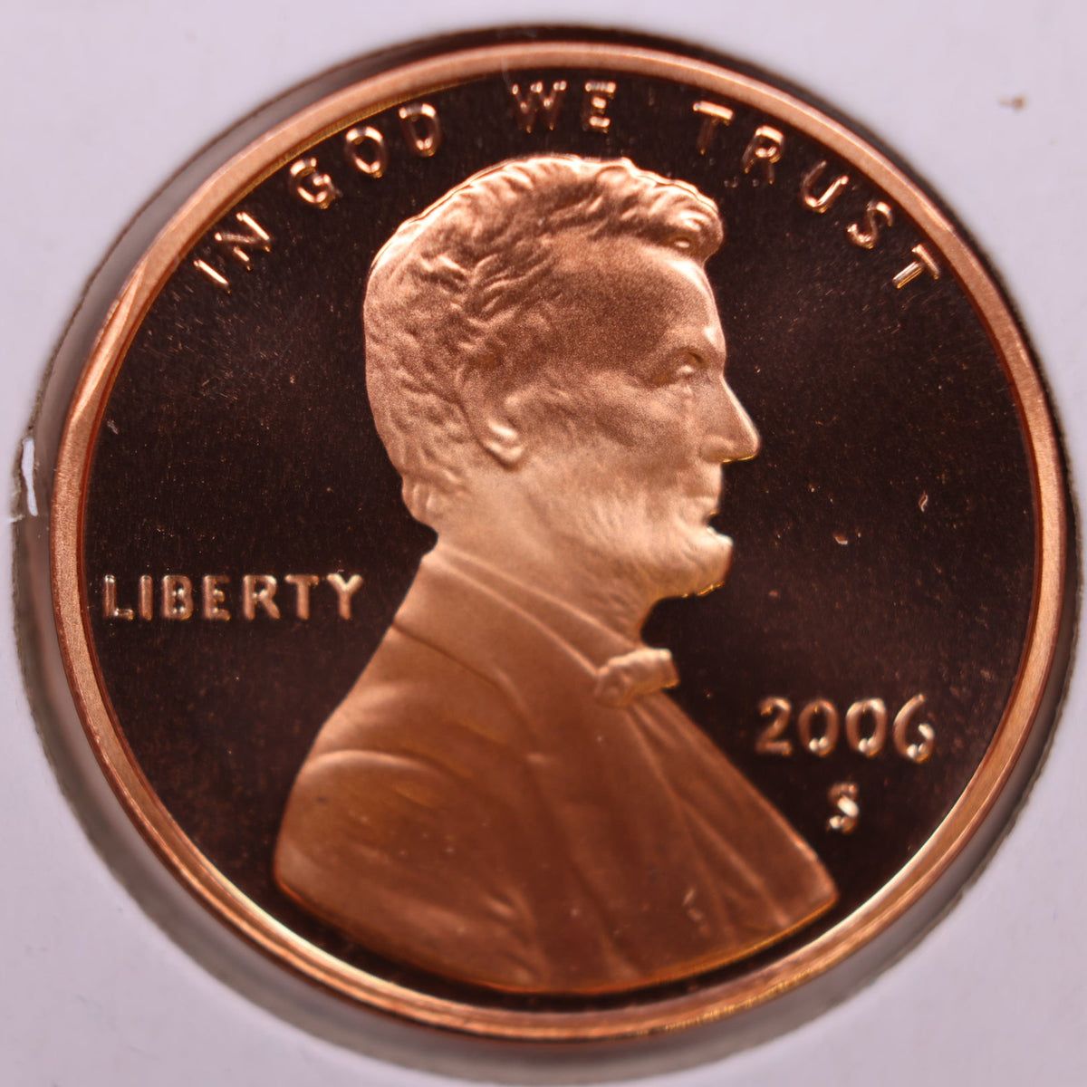 2006-S Lincoln Memorial Cent, Proof Uncirculated Coin, Store #CT1799