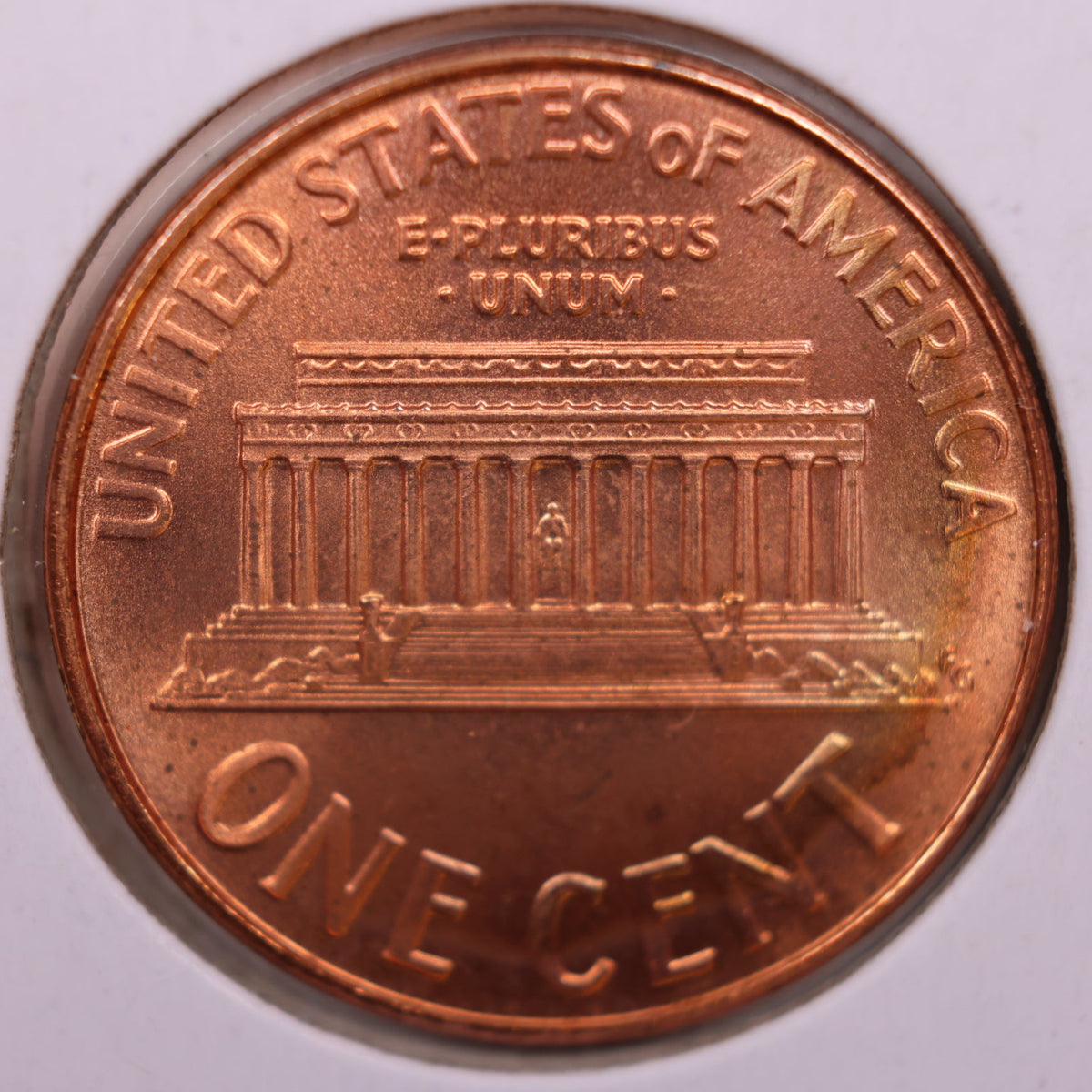 2007-D Lincoln Memorial Cent, Uncirculated Coin, Store #CT1801