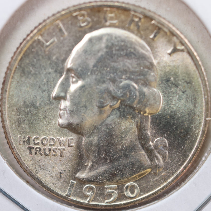 1950-S Washington Quarter, Mint State Uncirculated Coin, Store