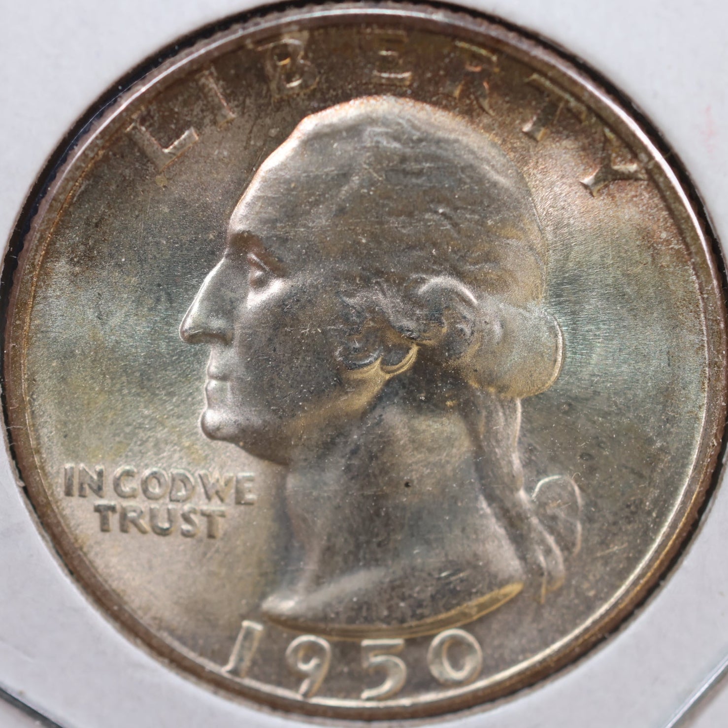 1950-S Washington Quarter, Mint State Uncirculated Coin, Store #QR1024