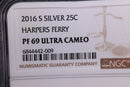 2016-S National Park Silver Proof Quarter, NGC Certified, Store Sale