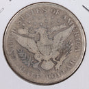 1898-S Barber Silver Half Dollar., Very Good., Circulated Coin., Store