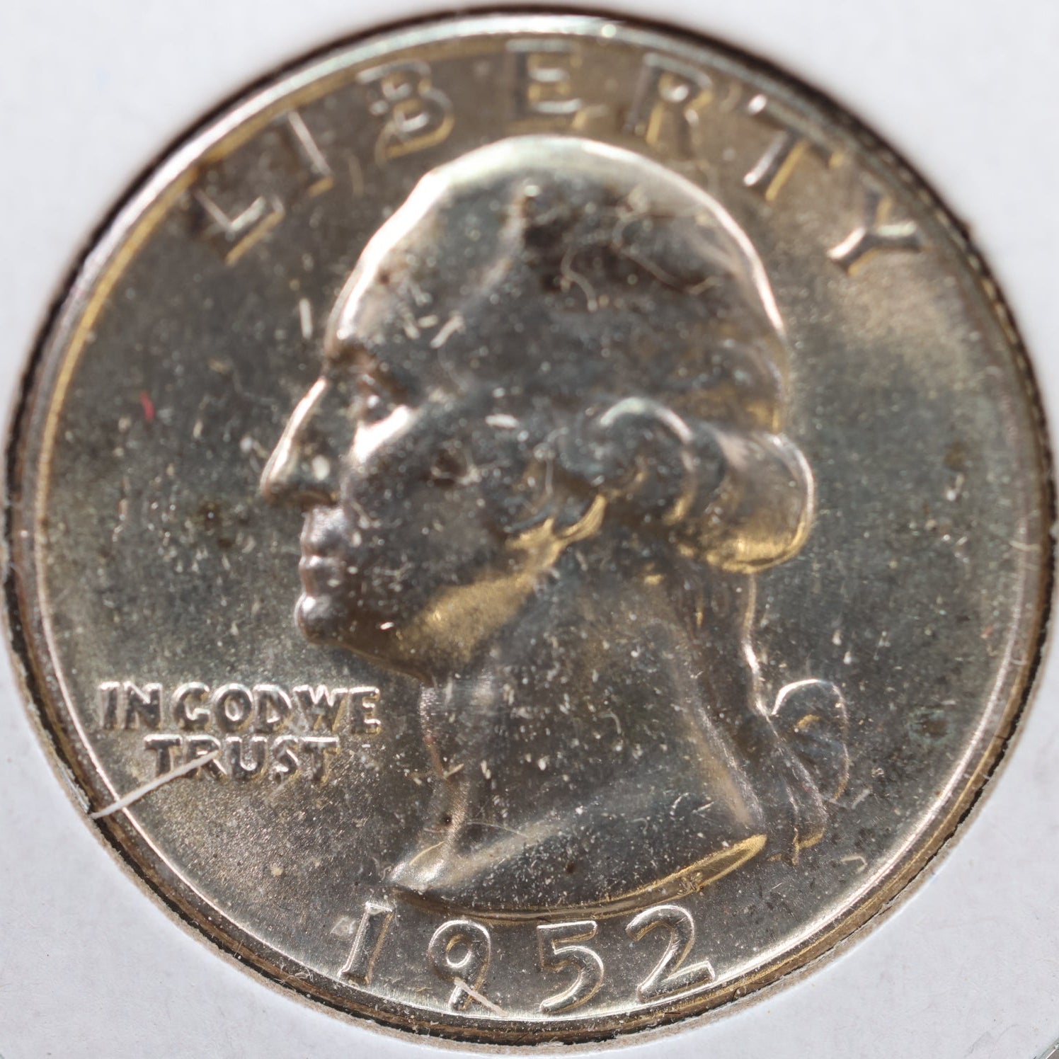 1952-D Washington Quarter, Mint State Uncirculated Coin, Store #QR1026