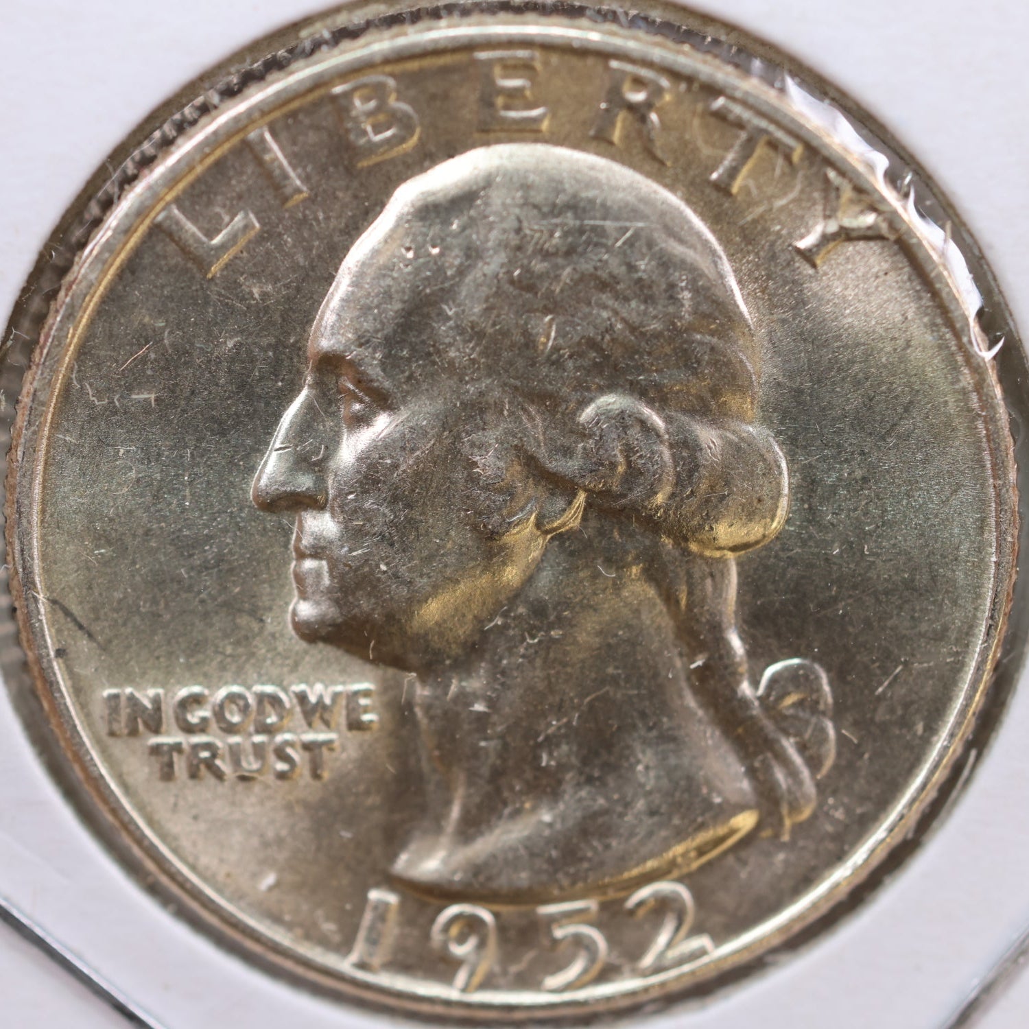 1952-D Washington Quarter, Mint State Uncirculated Coin, Store #QR1027