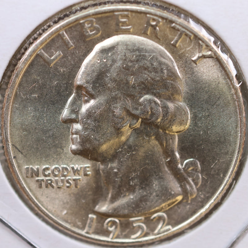 1952-D Washington Quarter, Mint State Uncirculated Coin, Store