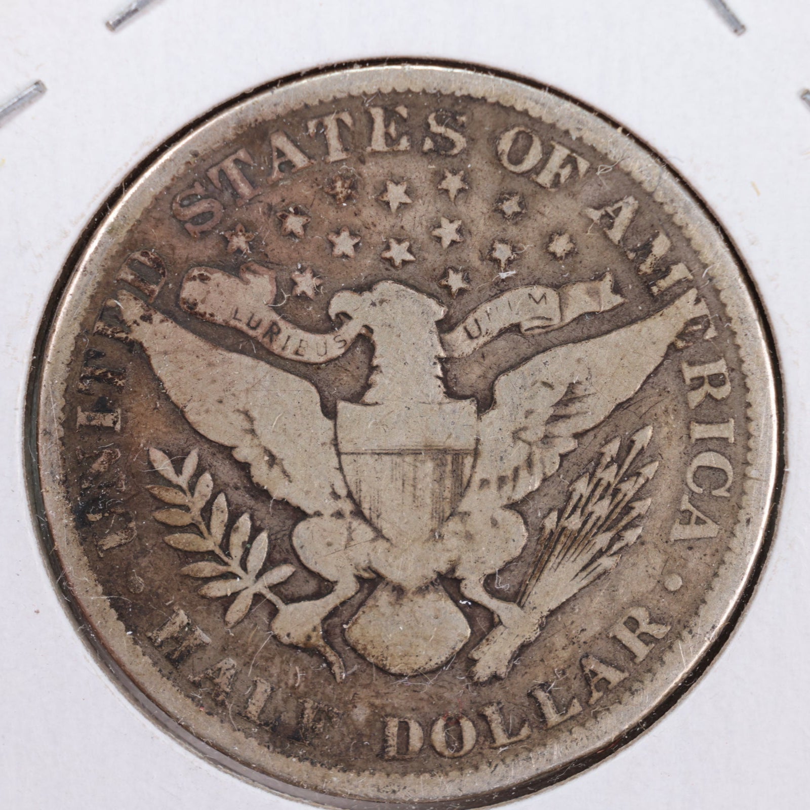 1899 Barber Silver Half Dollar, Very Good Circulated Coin, Store #HR017