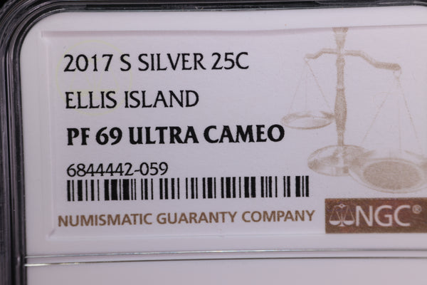 2017-S National Park Silver Proof Quarter, NGC Certified, Store Sale #230826060