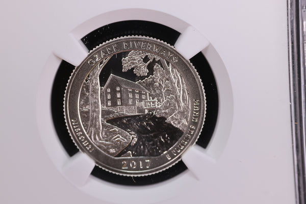 2017-S National Park Silver Proof Quarter, NGC Certified, Store Sale #230826061