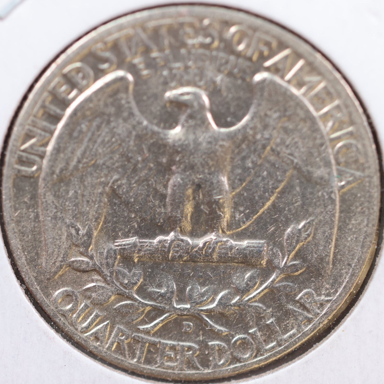 1953-D Washington Quarter, About Uncirculated Coin, Store #QR1030