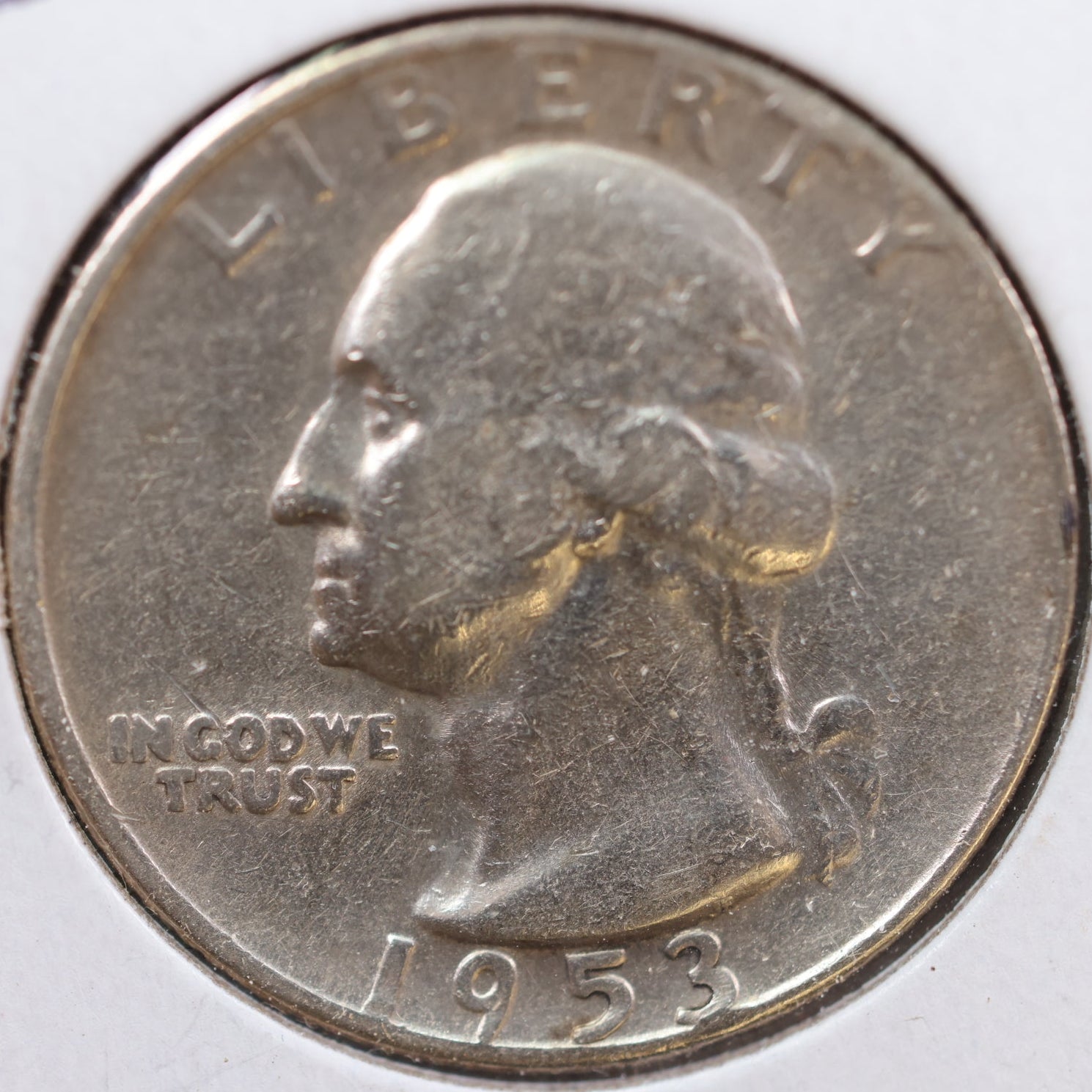 1953-D Washington Quarter, Extra Fine Circulated Coin, Store #QR1031