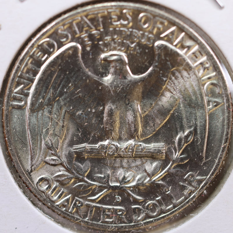 1953-D Washington Quarter, Mint State Uncirculated Coin, Store
