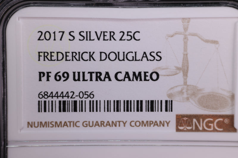 2017-S National Park Silver Proof Quarter, NGC Certified, Store Sale