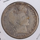 1899-O Barber Silver Half Dollar., Very Good., Circulated Coin., Store