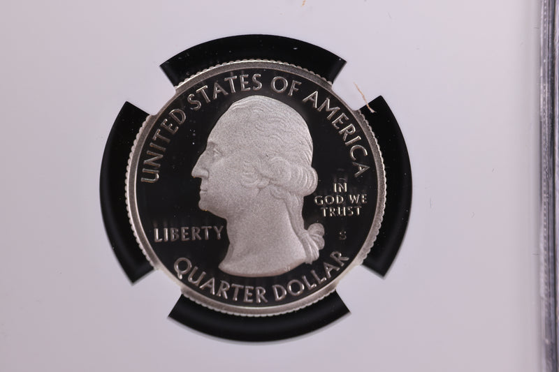 2018-S National Park Silver Proof Quarter, NGC Certified, Store Sale
