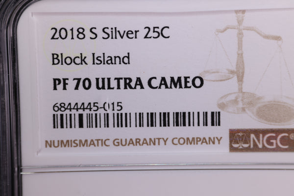 2018-S National Park Silver Proof Quarter, NGC Certified, Store Sale #230826065