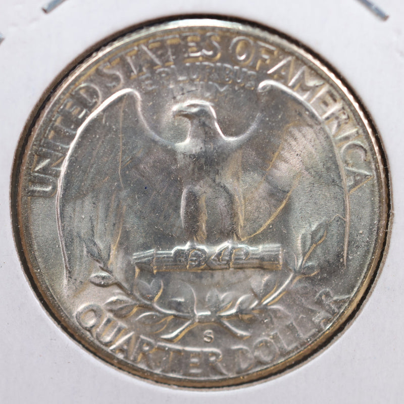 1954-S Washington Quarter, Mint State Uncirculated Coin, Store