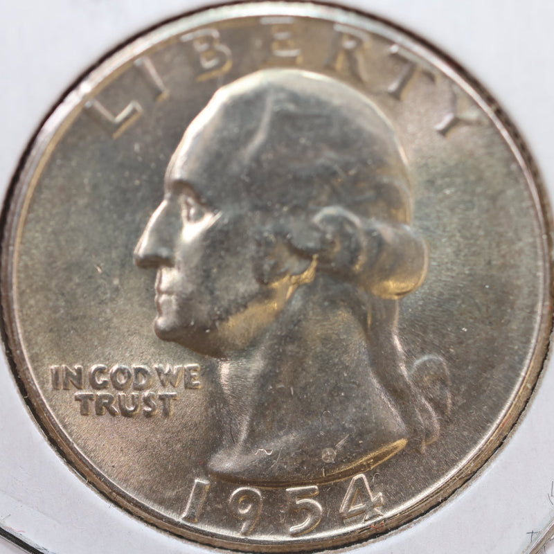 1954-S Washington Quarter, Mint State Uncirculated Coin, Store