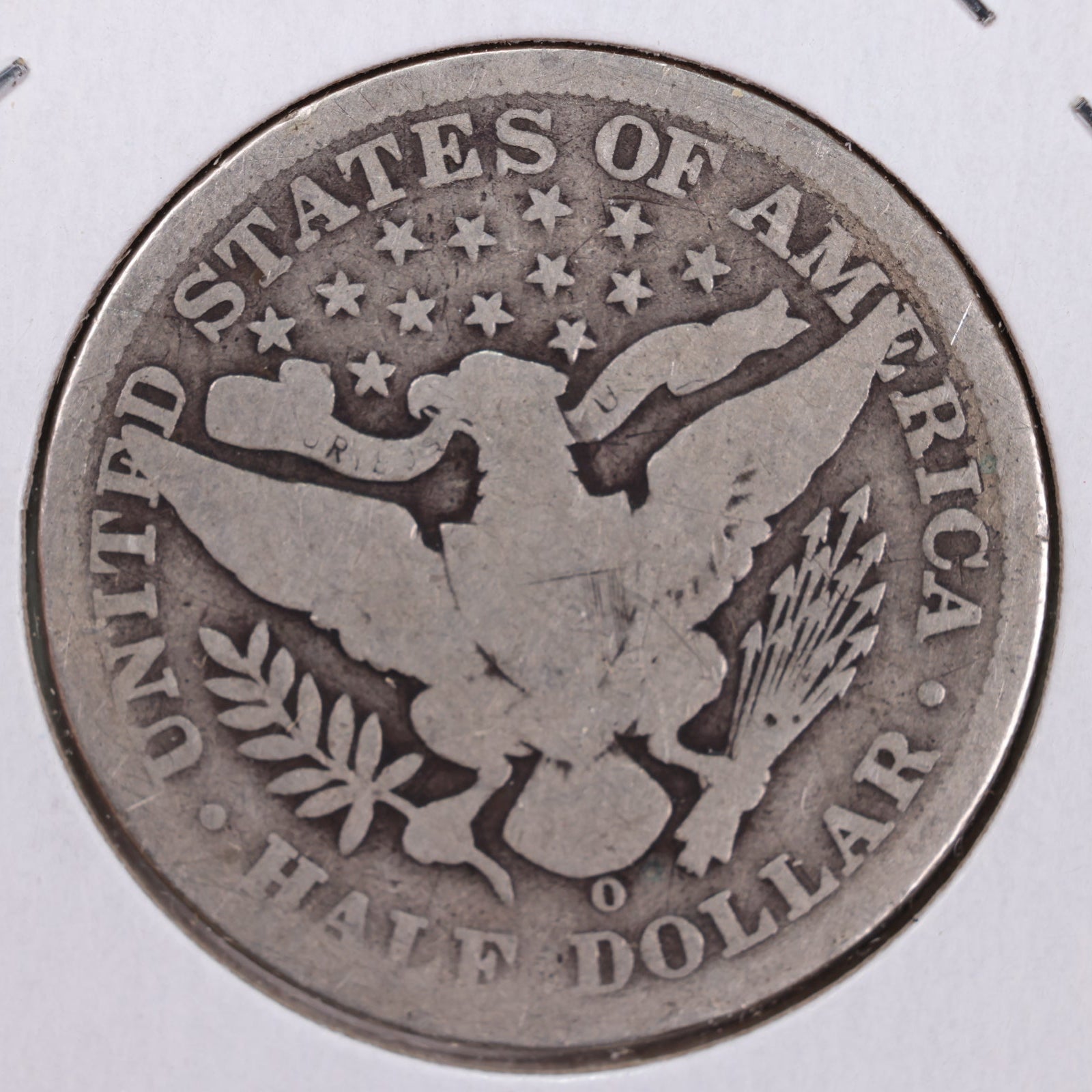1900-O Barber Silver Half Dollar, Good Circulated Coin, Store #HR034