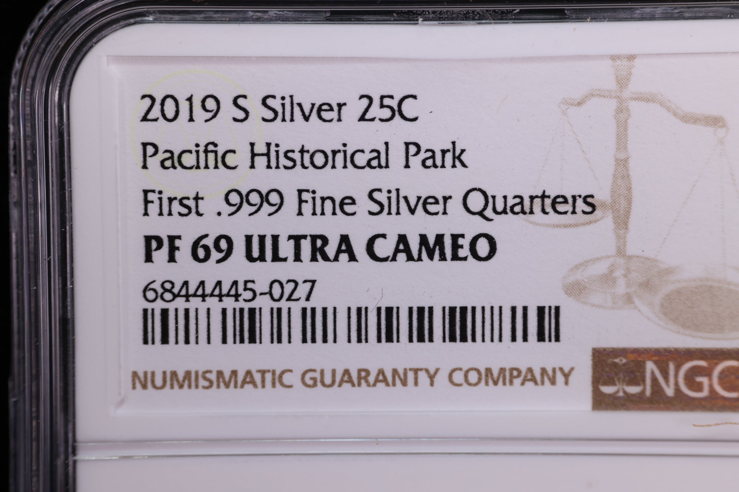 2018-S National Park Silver Proof Quarter, NGC Certified, Store Sale #230826071