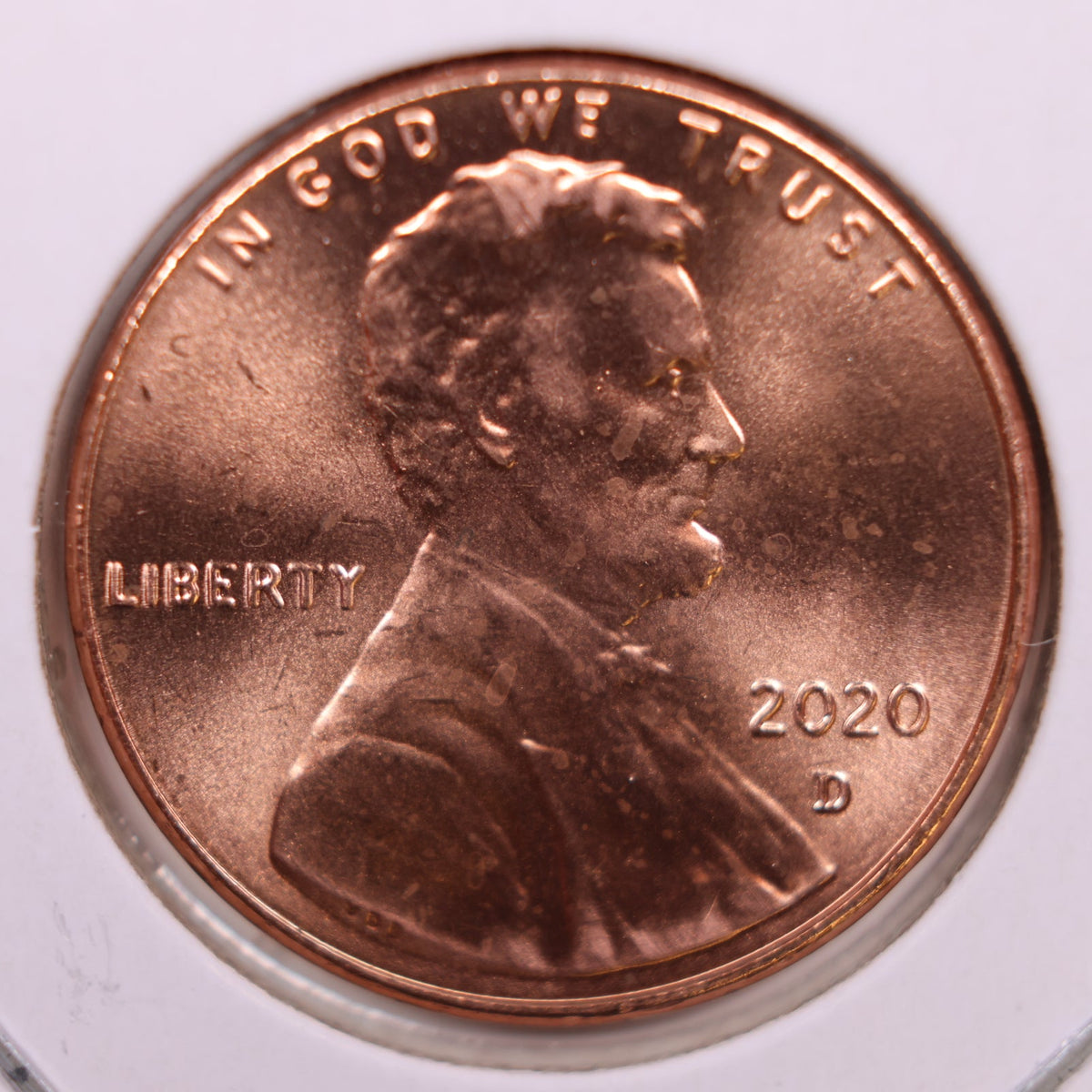 2020-D Lincoln Shield Cent, Uncirculated Coin, Store #CT1828
