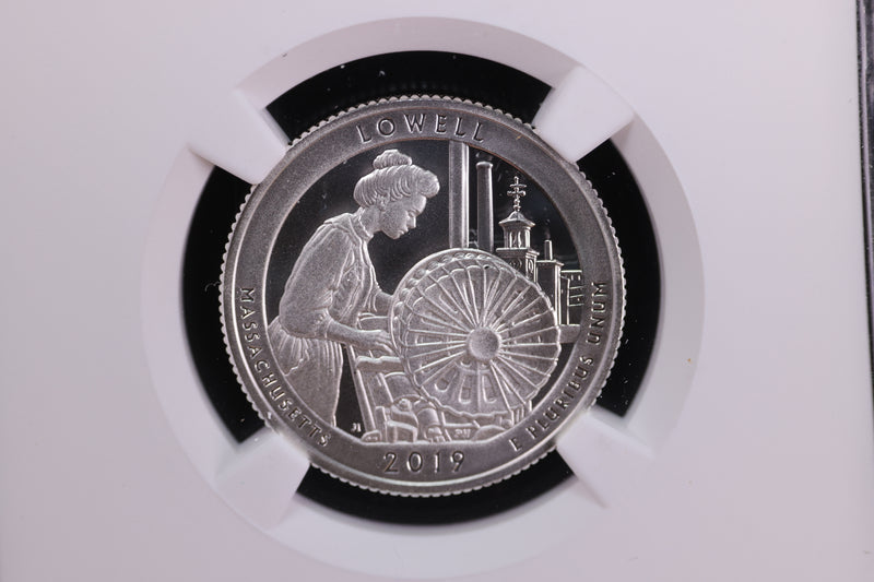 2019-S National Park Silver Proof Quarter, NGC Certified, Store Sale