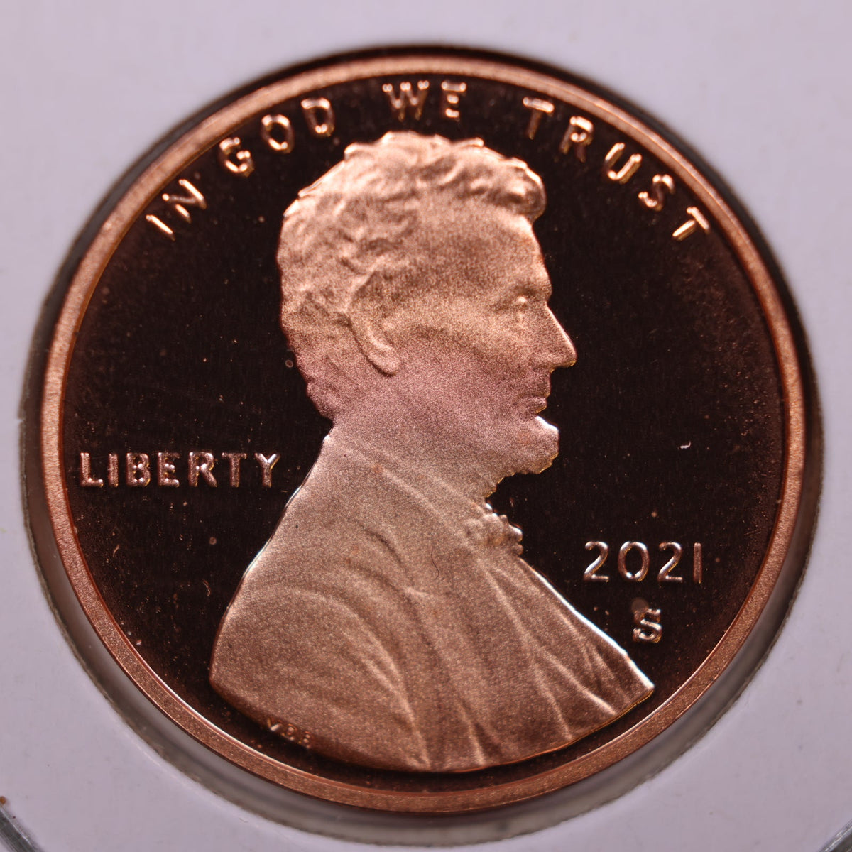 2021-S Lincoln Shield Cent, Proof Uncirculated Coin, Store #CT1832