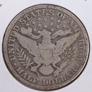 1901 Barber Silver Half Dollar, Very Good Circulated Coin, Store