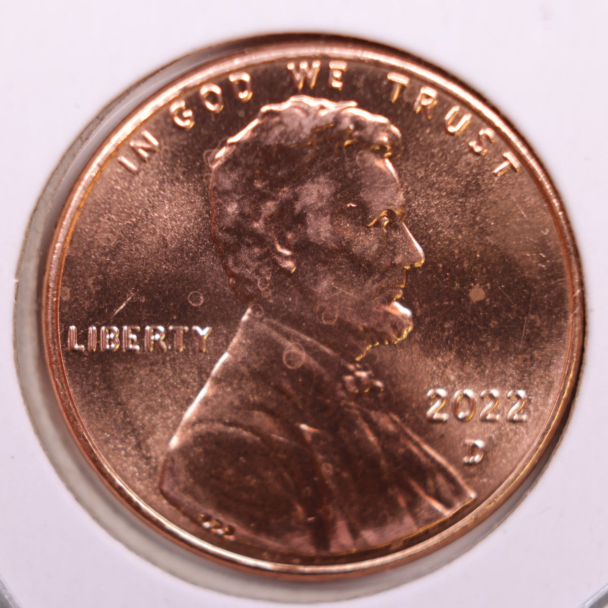 2022-D Lincoln Shield Cent, Uncirculated Coin, Store #CT1834