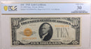 1928 $10, Gold Certificate, Fr# 2400, PCGS Graded VF-30, Store Sale #GCE007.