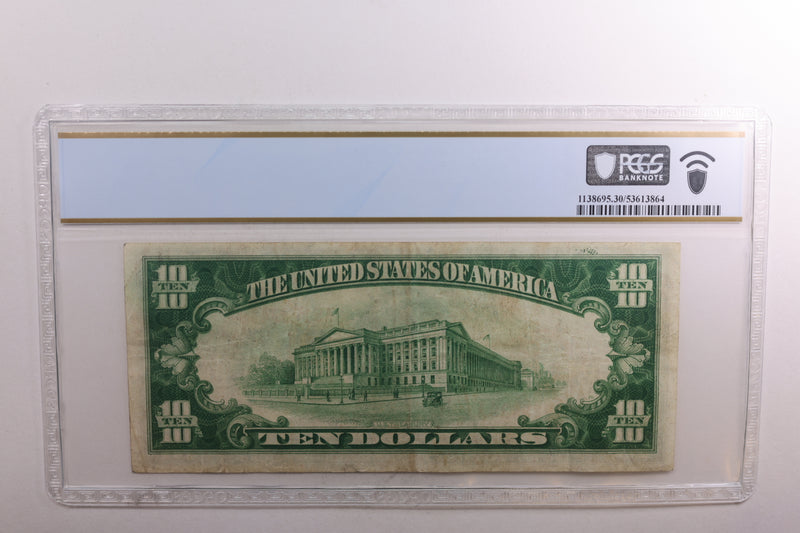 1928 $10, Gold Certificate, Fr# 2400, PCGS Graded VF-30, Store Sale #GCE007.