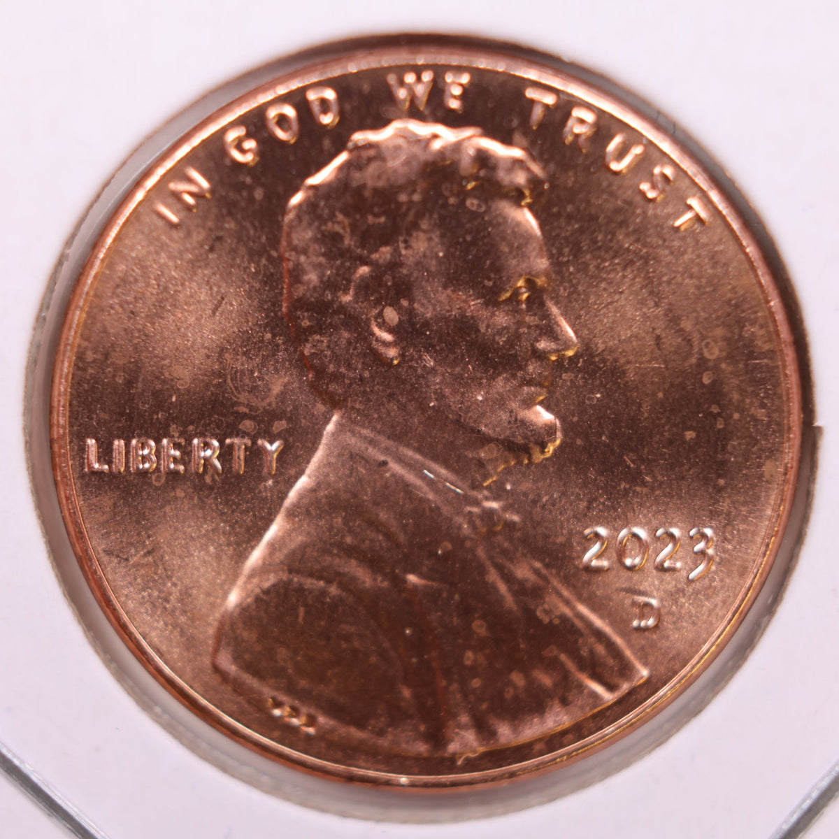 2023-D Lincoln Shield Cent, Uncirculated Coin, Store #CT1836
