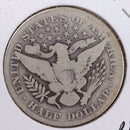1901 Barber Silver Half Dollar, Good Circulated Coin, Store
