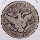 1901 Barber Silver Half Dollar, Good Circulated Coin, Store