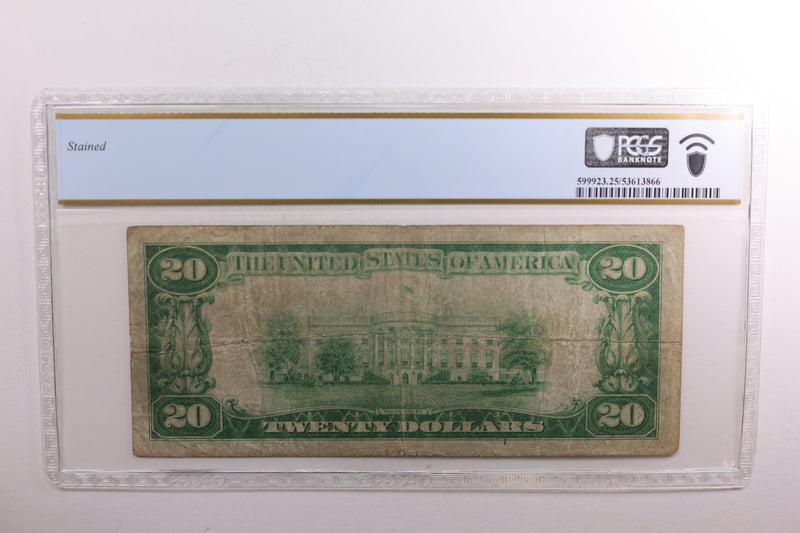 1928 $20, Gold Certificate, Fr# 2402, PCGS Graded VF-25, Store Sale #GCE009.
